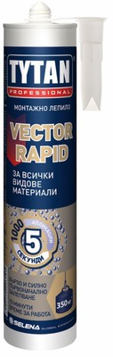 СТРОИТЕЛНА ХИМИЯ  Vector Rapid MS Монтажно лепило MS полимер